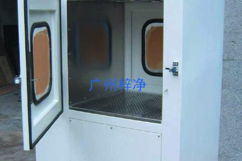 風(fēng)淋傳遞窗無(wú)隔板高效過濾器過濾效率